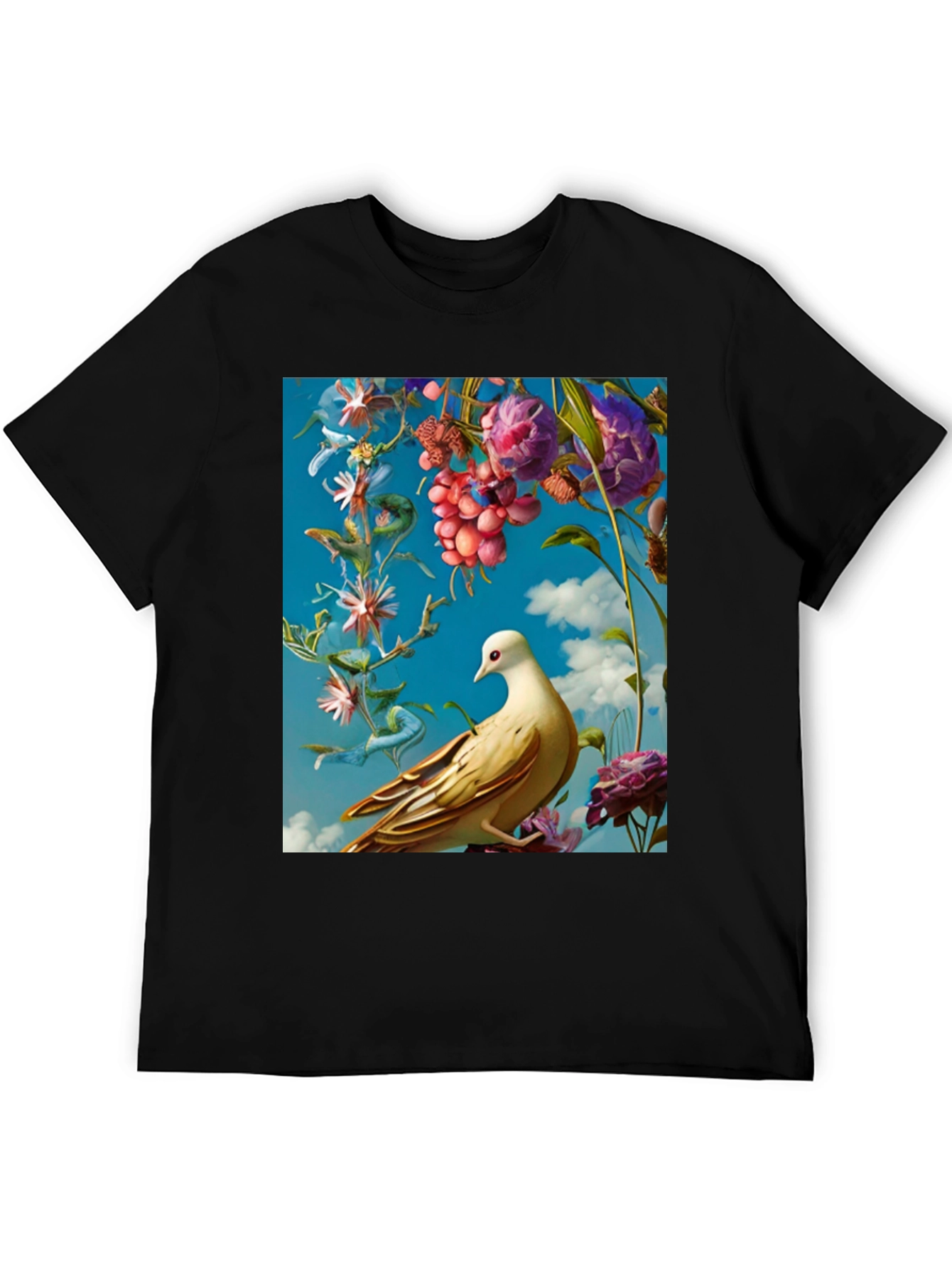 Floral Bird T-Shirt