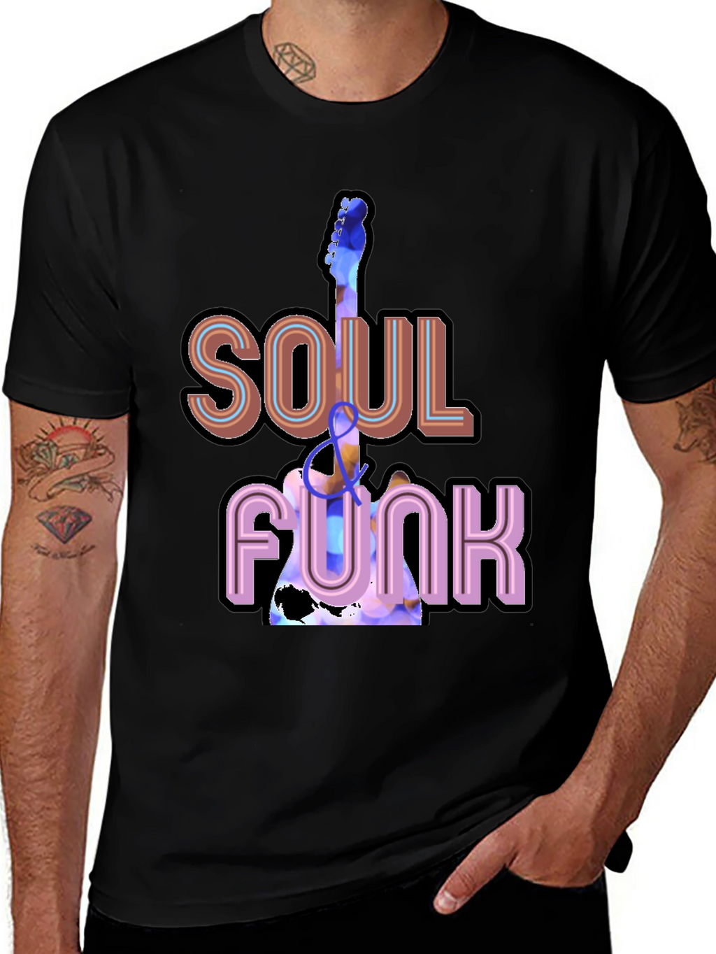 Soul & Funk Music Graphic T-Shirt