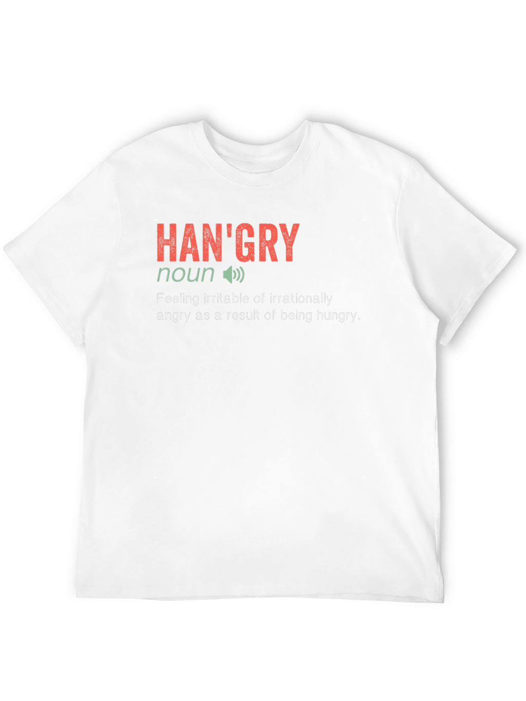 Hangry Definition T-Shirt - Funny Hungry Tee