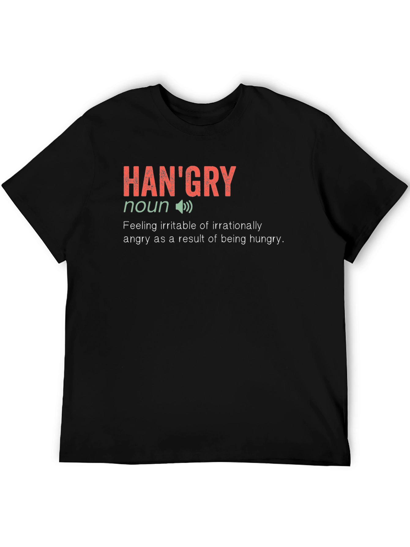Hangry Definition T-Shirt - Funny Hungry Tee