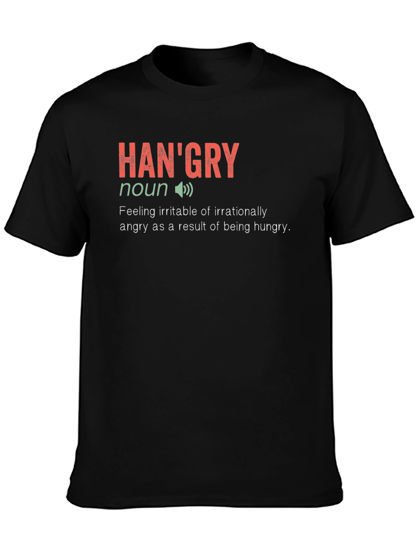 Hangry Definition T-Shirt - Funny Hungry Tee