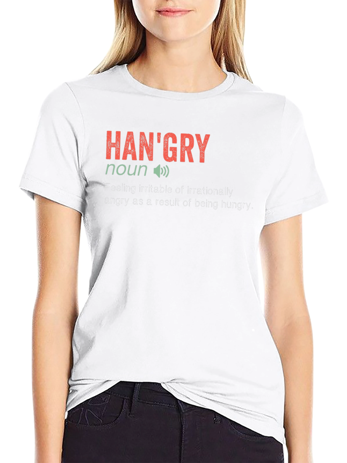 Hangry Definition T-Shirt - Funny Hungry Tee