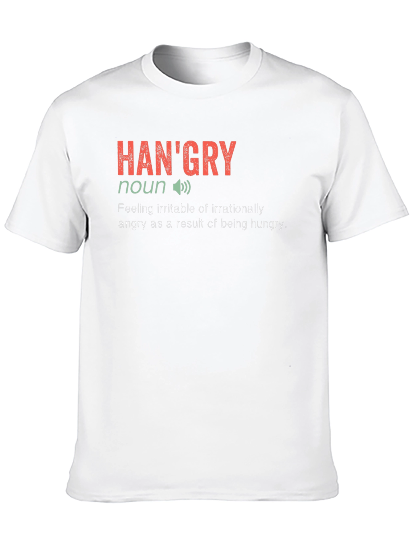 Hangry Definition T-Shirt - Funny Hungry Tee