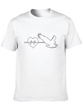 Eagle Heartbeat Black T-Shirt