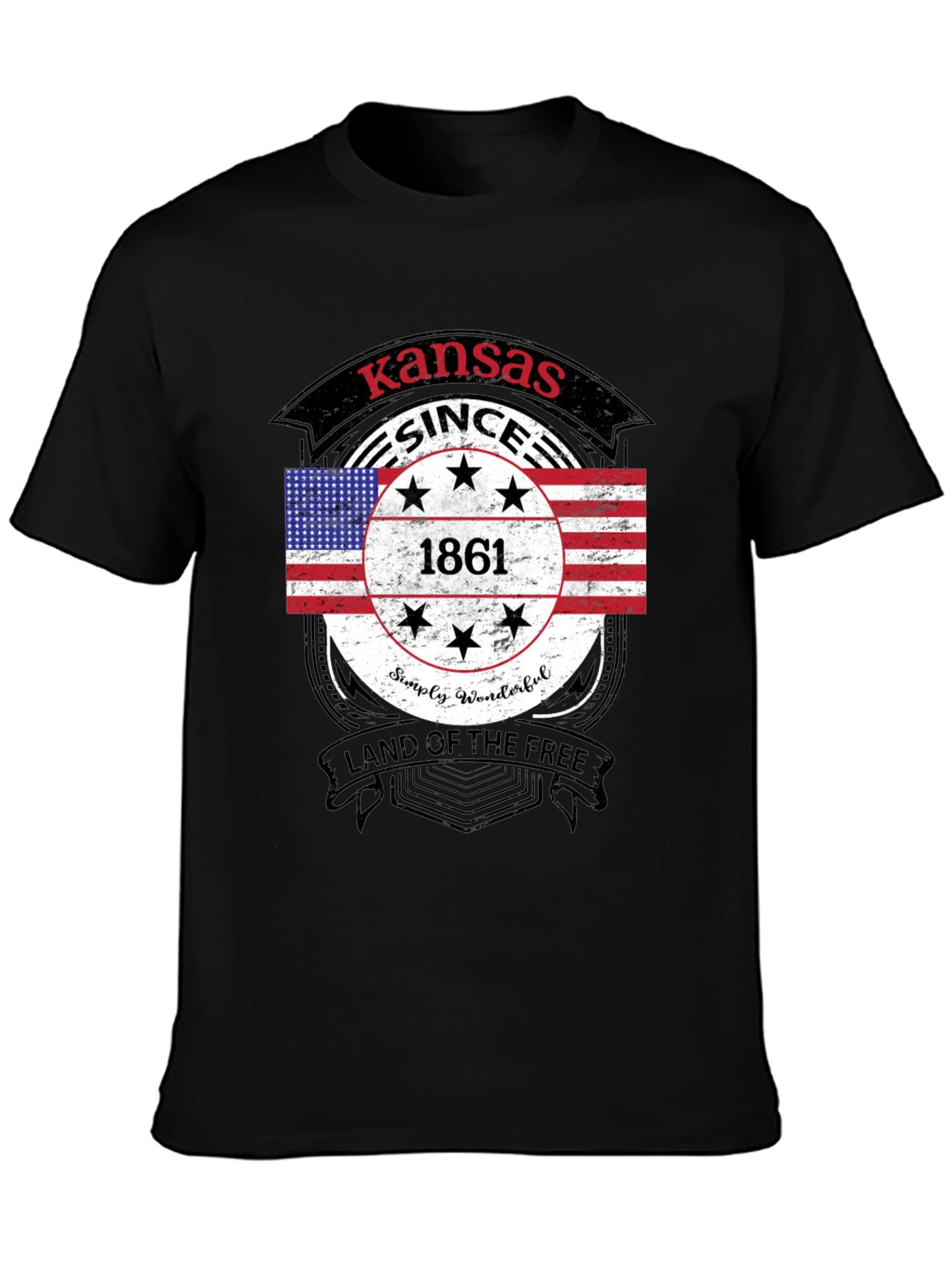 Kansas Since 1861 Graphic T-Shirt