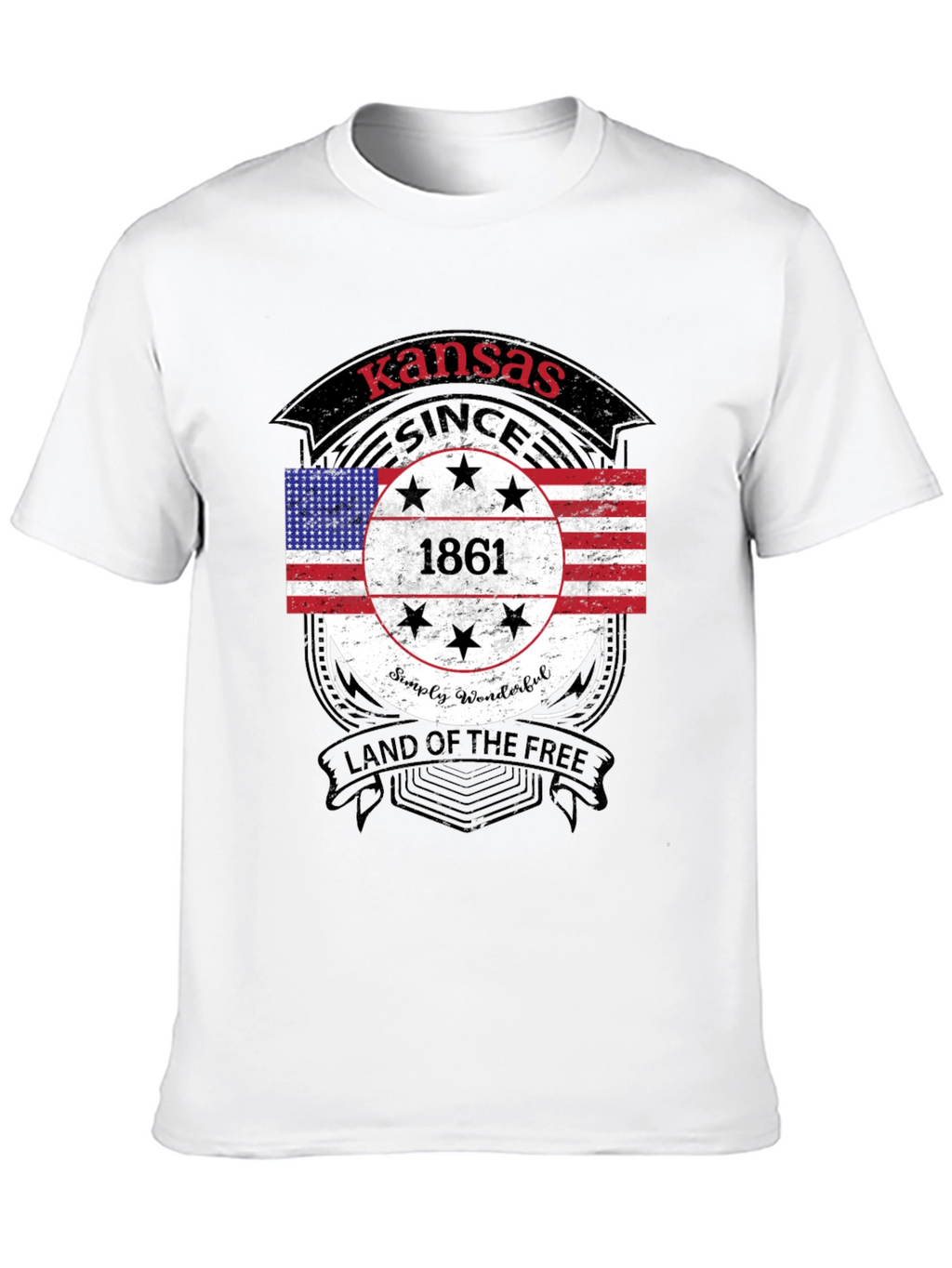 Kansas Since 1861 Graphic T-Shirt