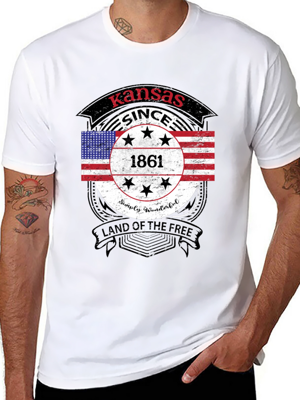 Kansas Since 1861 Graphic T-Shirt