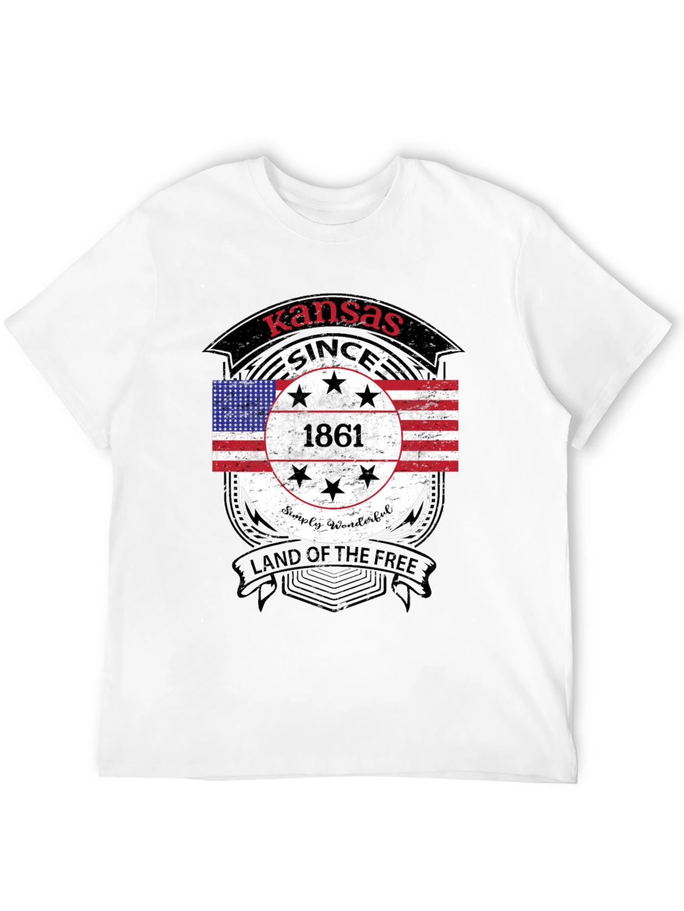 Kansas Since 1861 Graphic T-Shirt