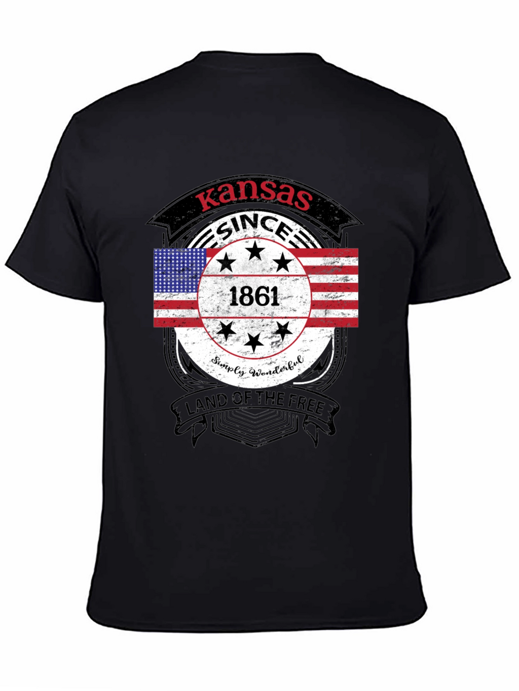 Kansas Since 1861 Graphic T-Shirt