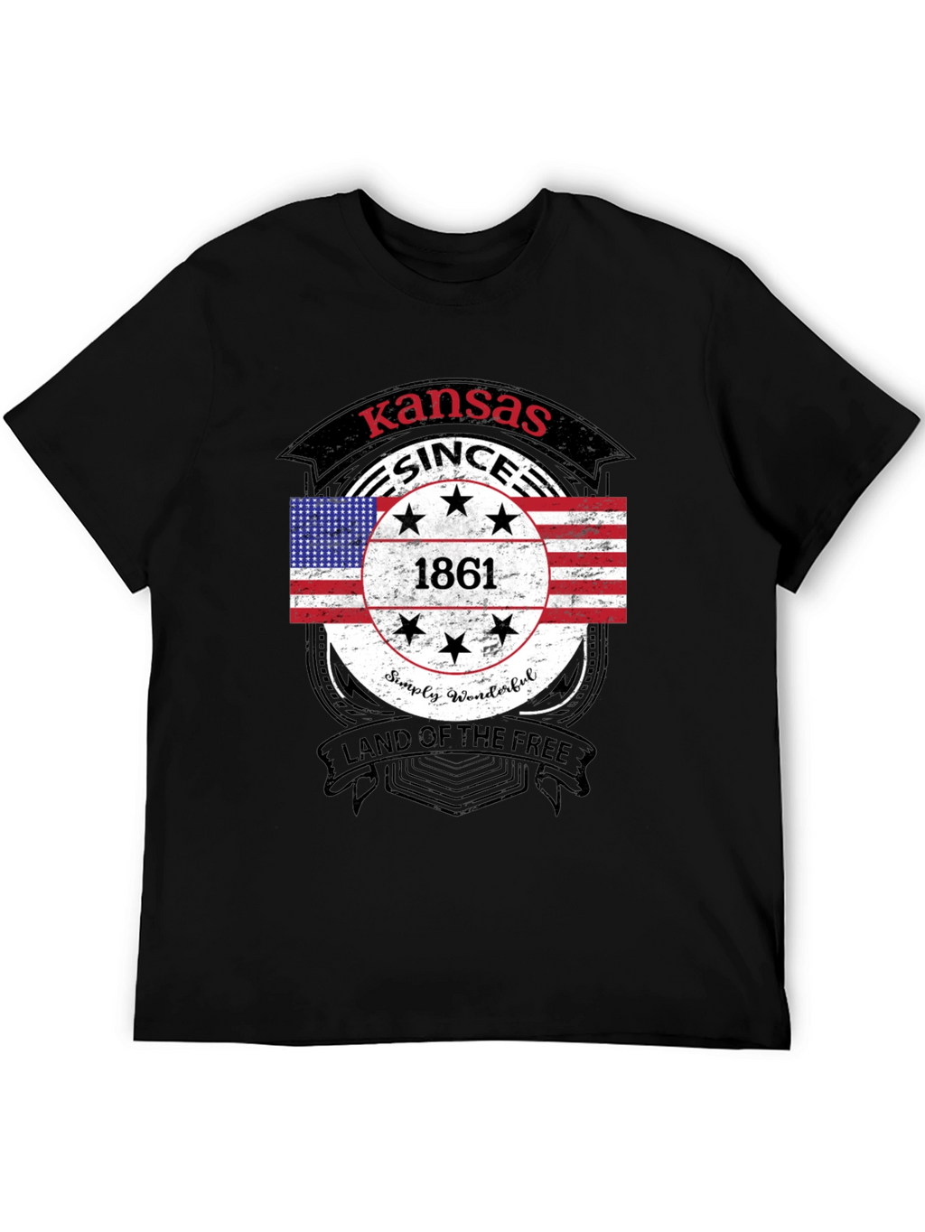 Kansas Since 1861 Graphic T-Shirt