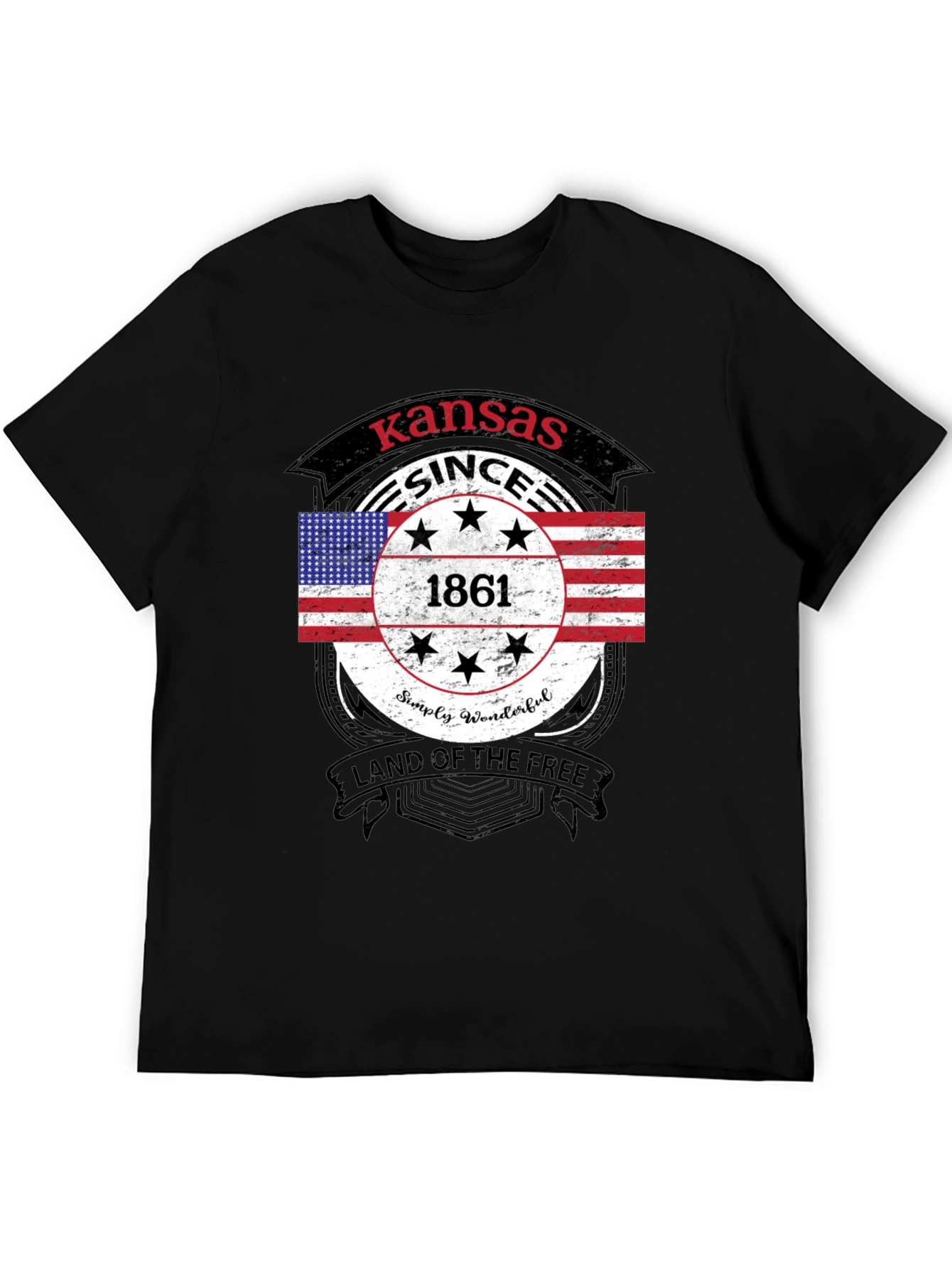 Kansas Since 1861 Graphic T-Shirt
