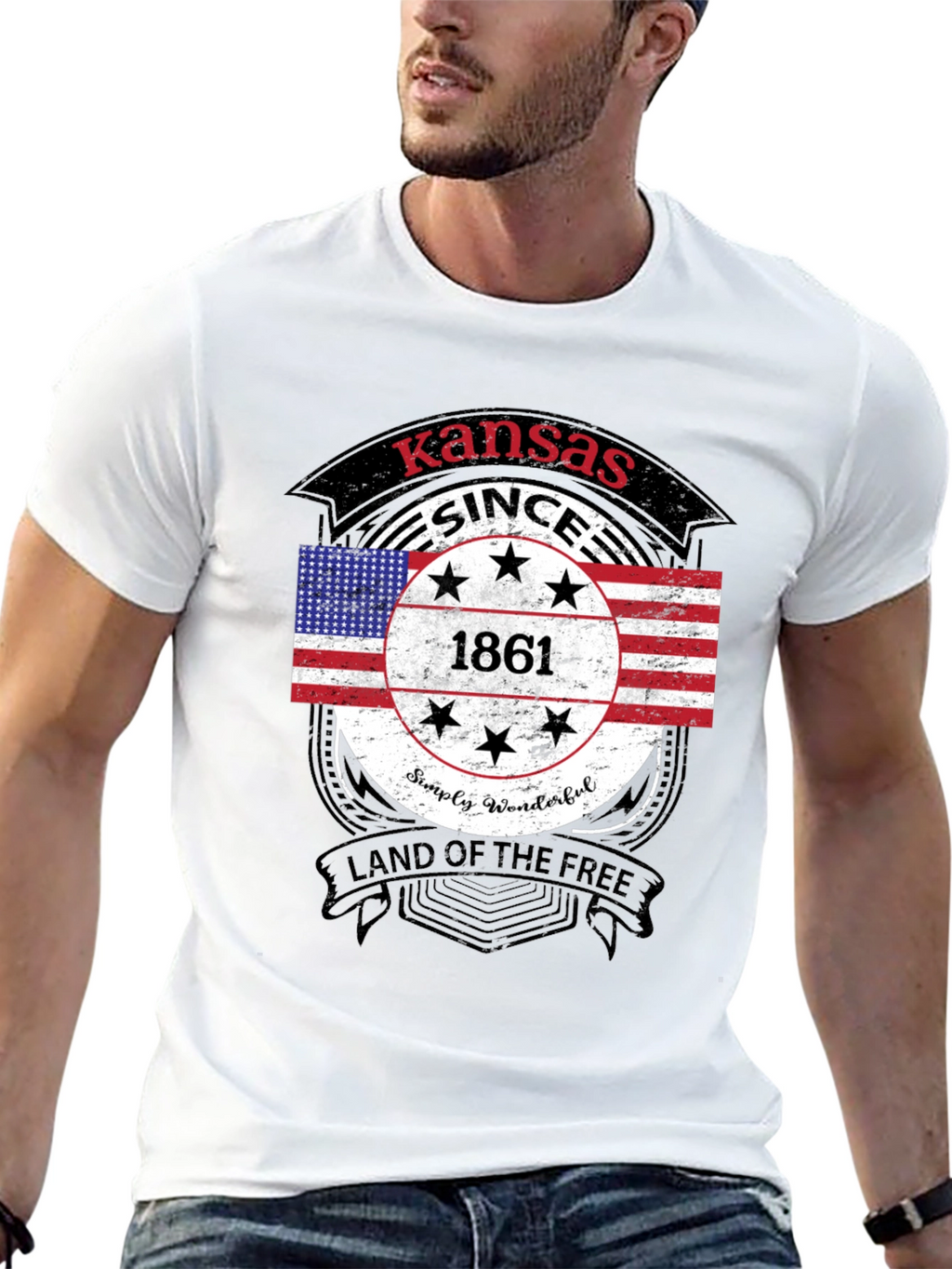 Kansas Since 1861 Graphic T-Shirt