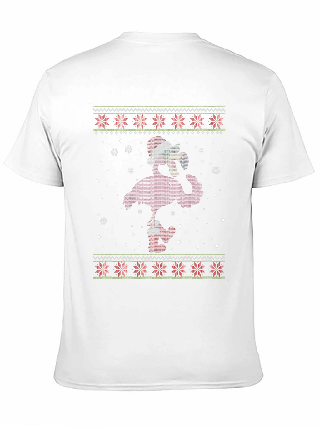 Flamingo Ugly Christmas Sweater T-Shirt