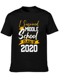 I Survived Middle School Class of 2020 T-Shirt