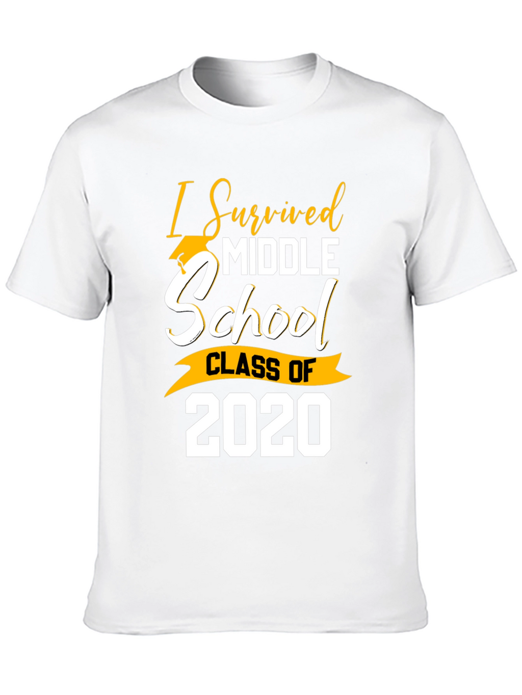 I Survived Middle School Class of 2020 T-Shirt