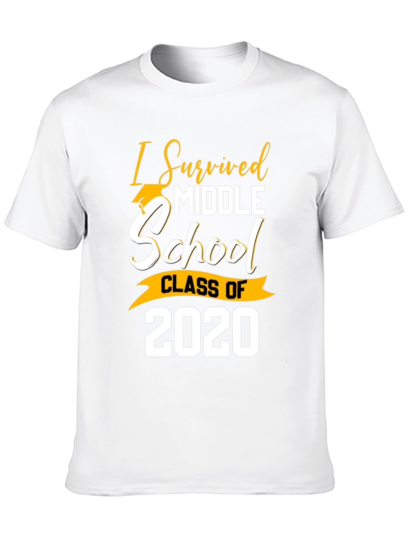 I Survived Middle School Class of 2020 T-Shirt