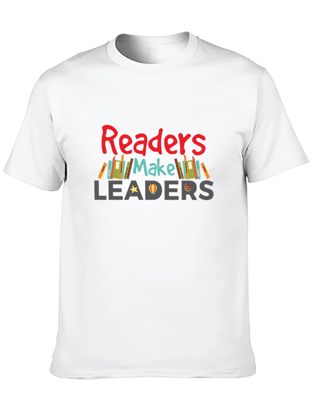 Readers Make Leaders Graphic Tee