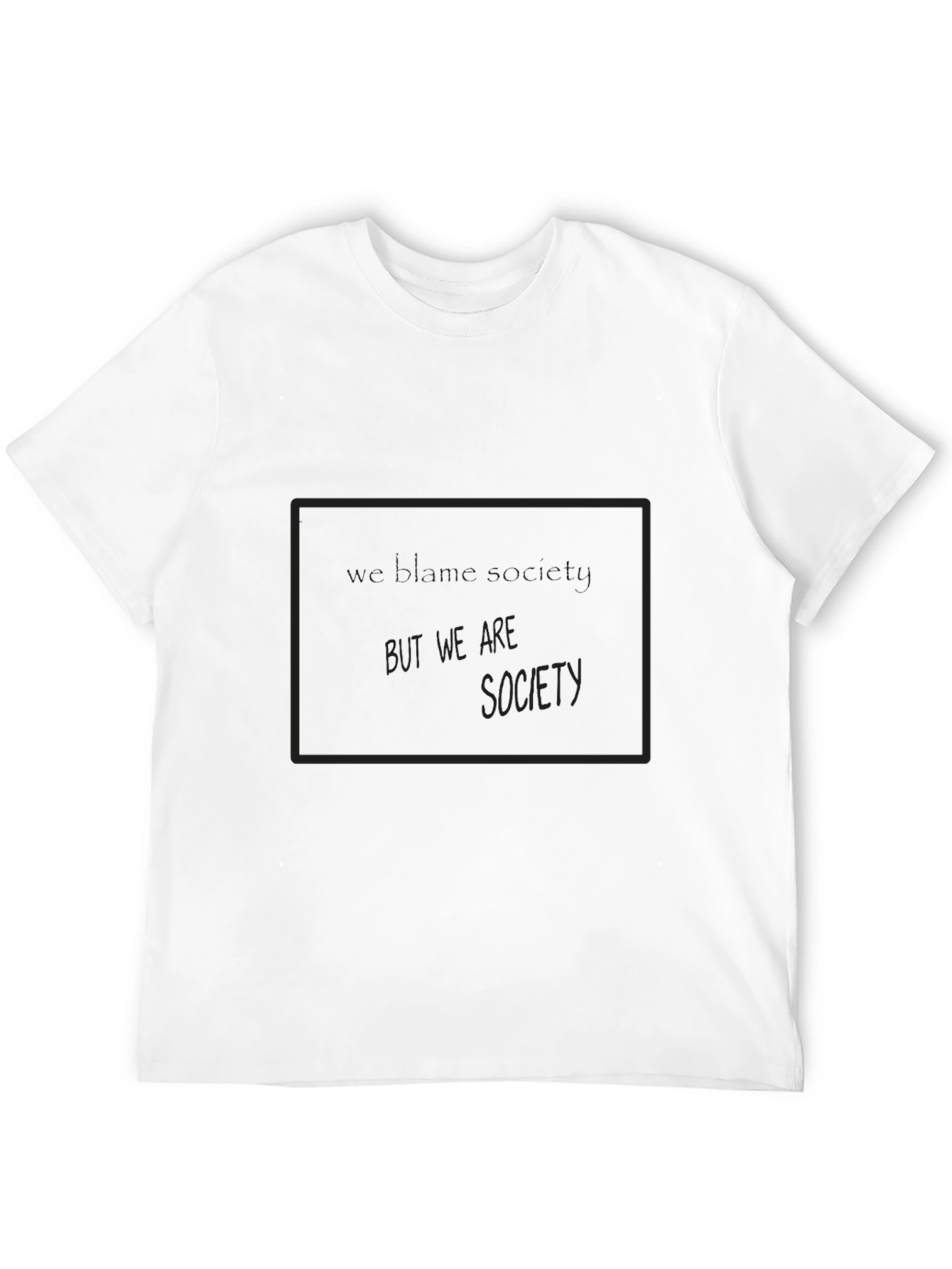 Edgy But We Are Society Graphic Tee