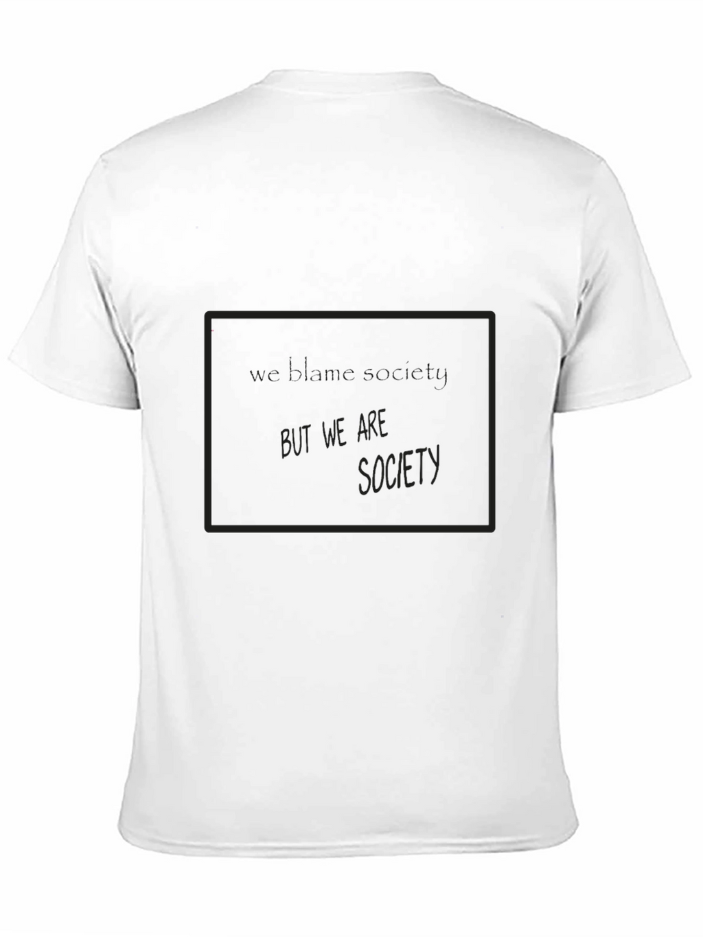 Edgy But We Are Society Graphic Tee