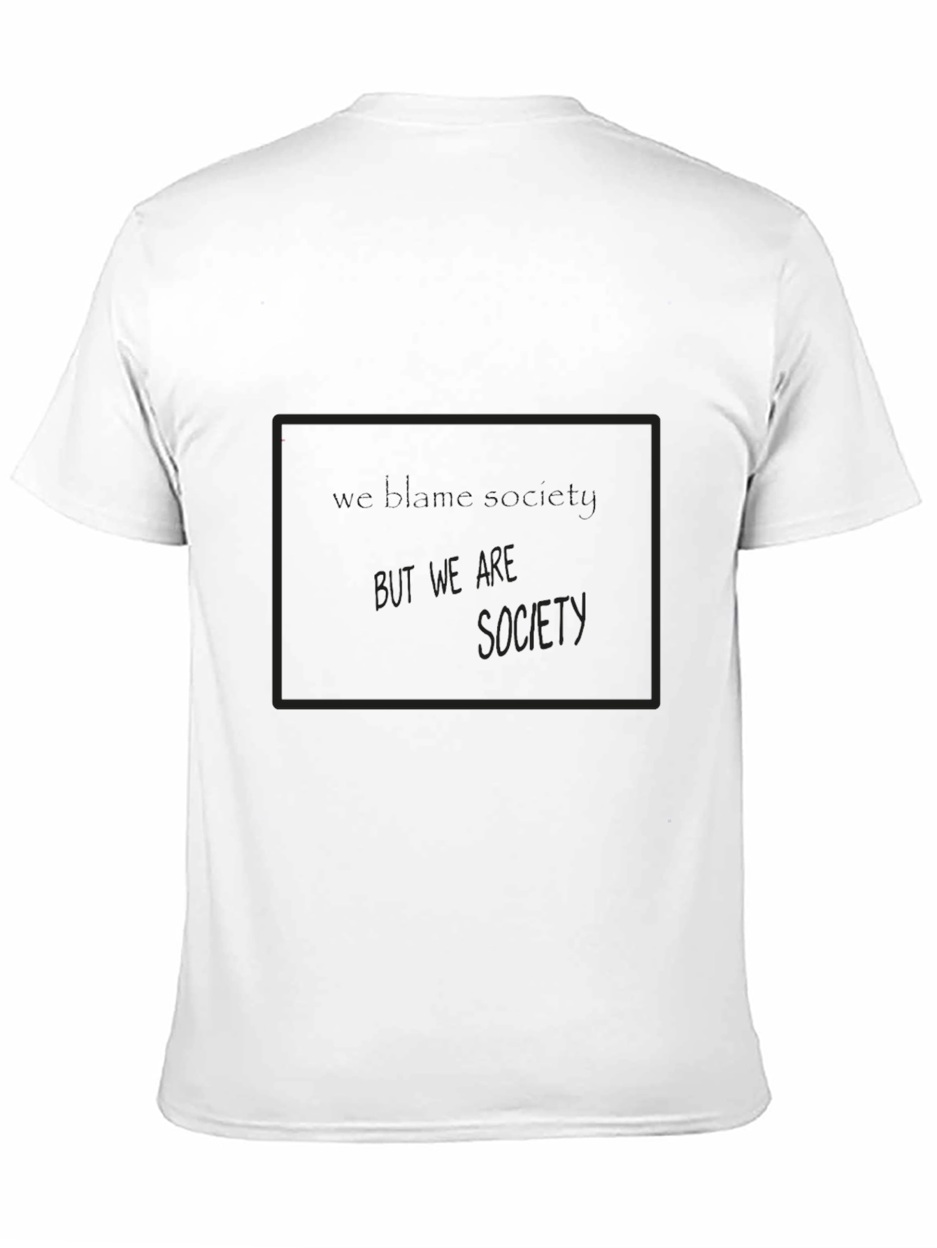 Edgy But We Are Society Graphic Tee