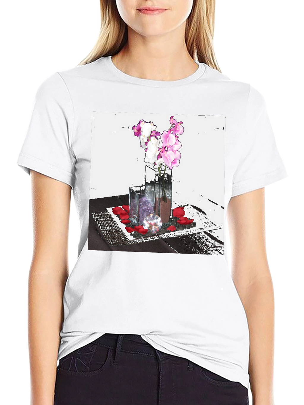 Floral Arrangement Graphic Tee