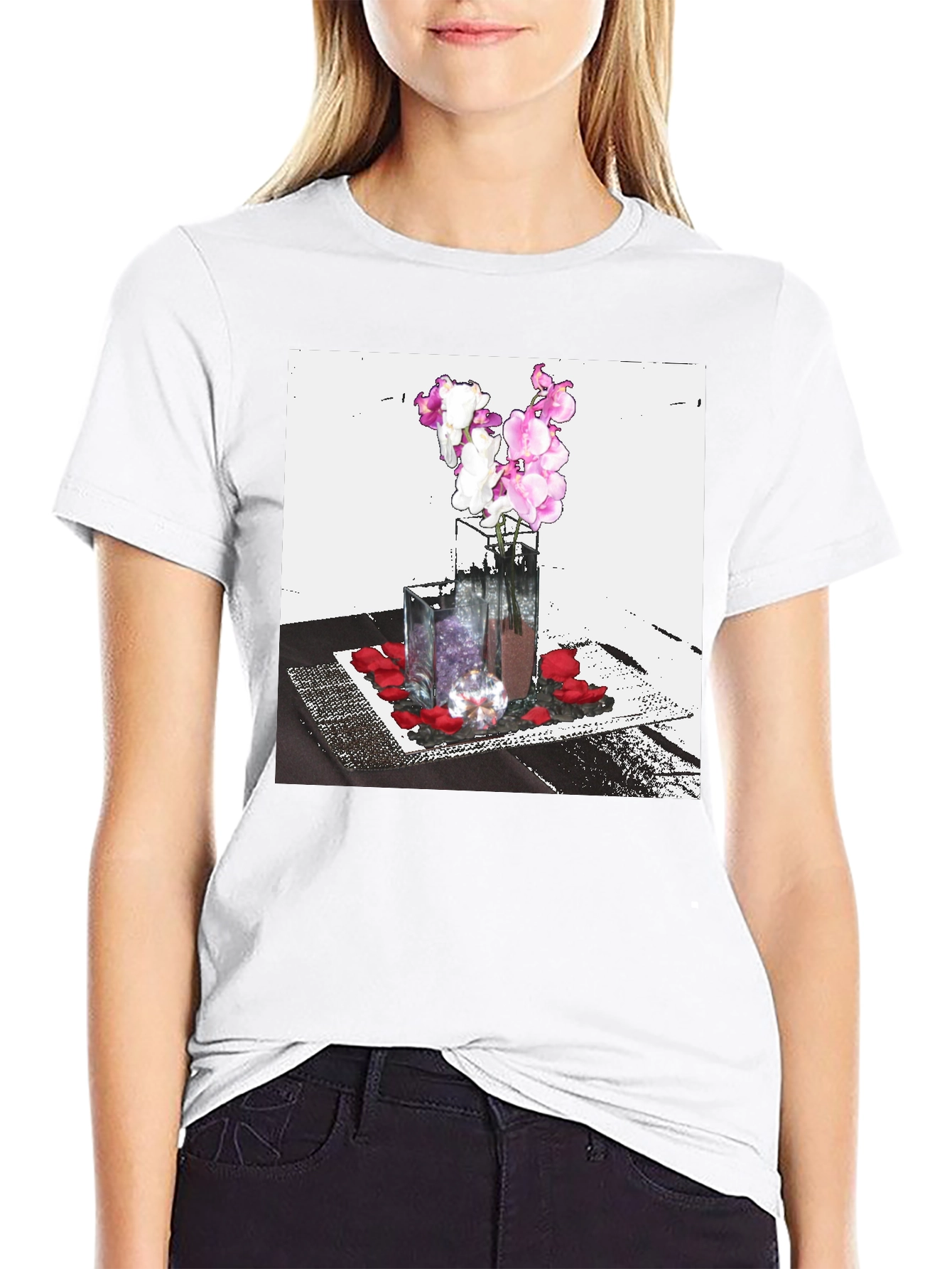 Floral Arrangement Graphic Tee