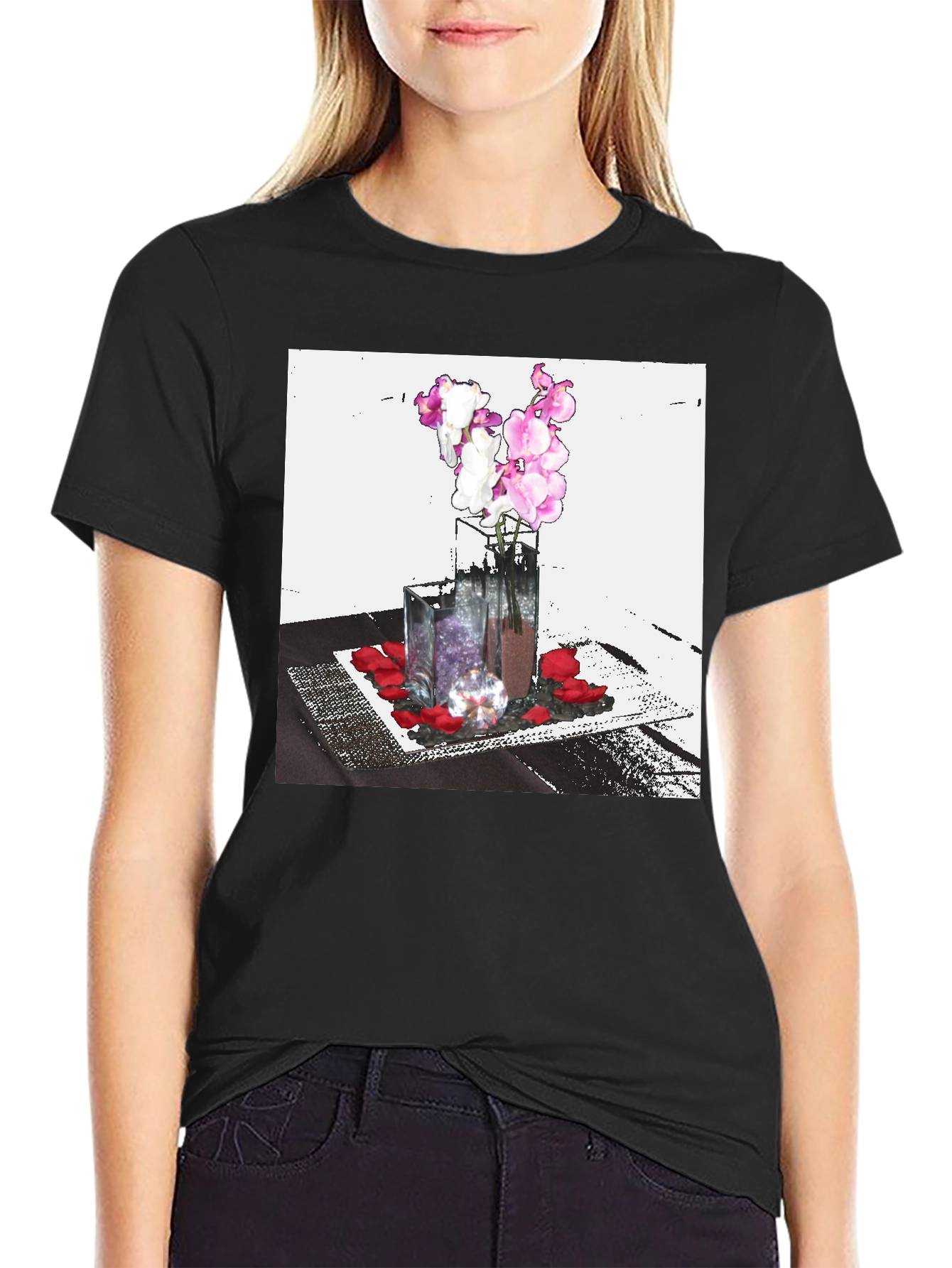 Floral Arrangement Graphic Tee