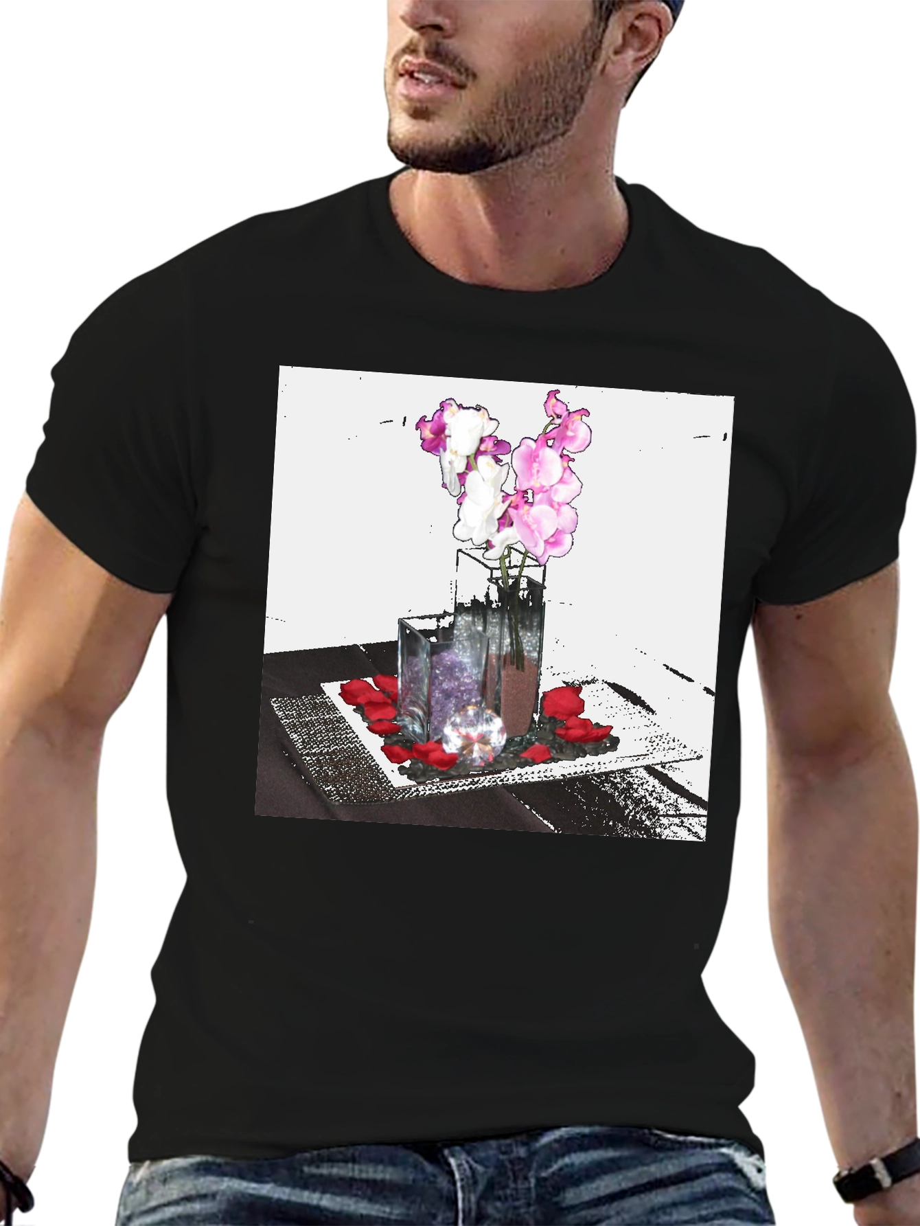 Floral Arrangement Graphic Tee