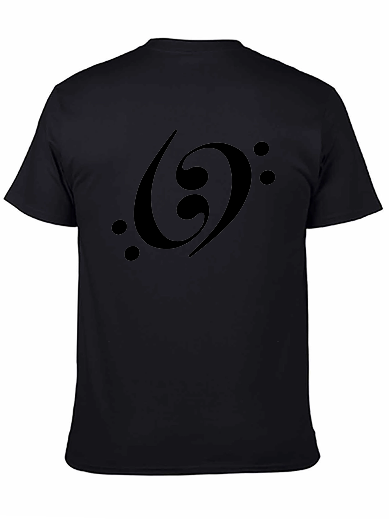 Bass Clef Graphic Tee - Musical Style