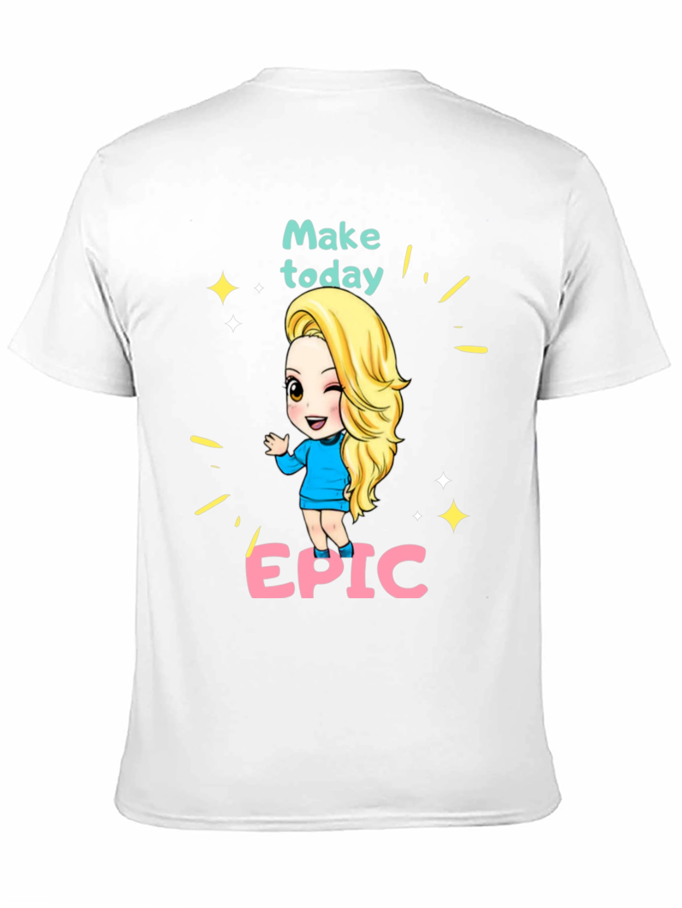 Make Today Epic Cartoon T-Shirt