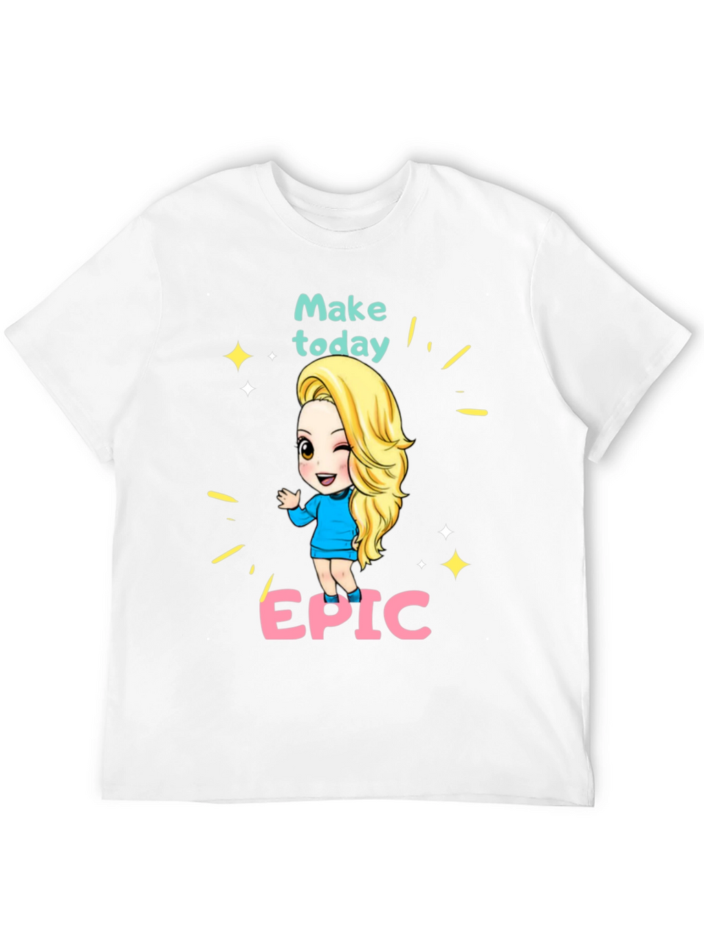 Make Today Epic Cartoon T-Shirt