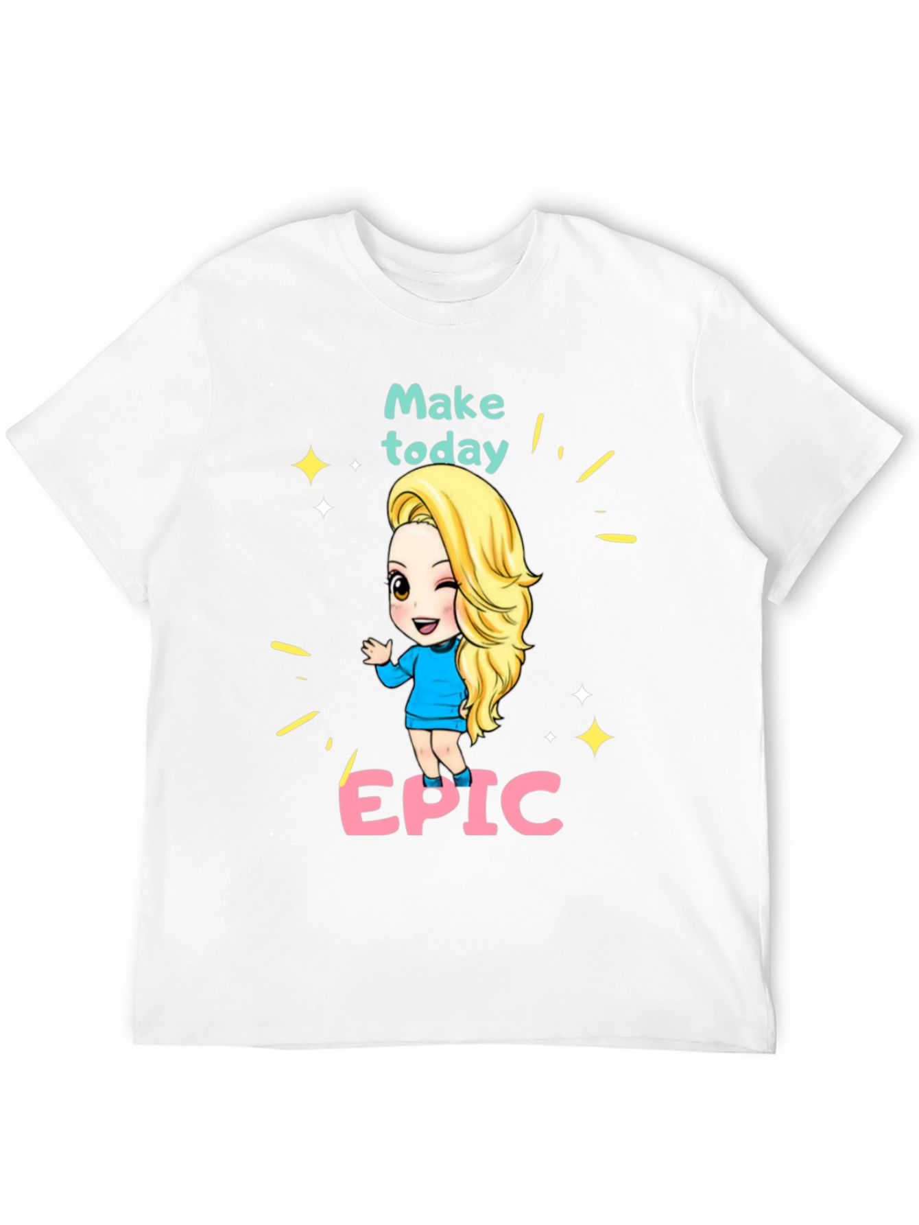 Make Today Epic Cartoon T-Shirt