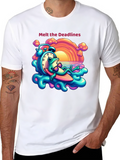 Melt the Deadlines Frog Relaxing T-Shirt