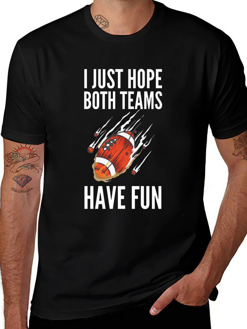 I Just Hope Both Teams Have Fun Graphic Tee