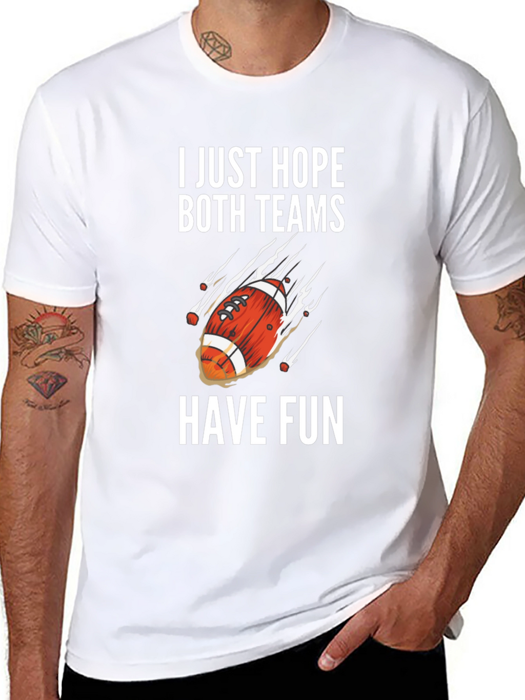 I Just Hope Both Teams Have Fun Graphic Tee