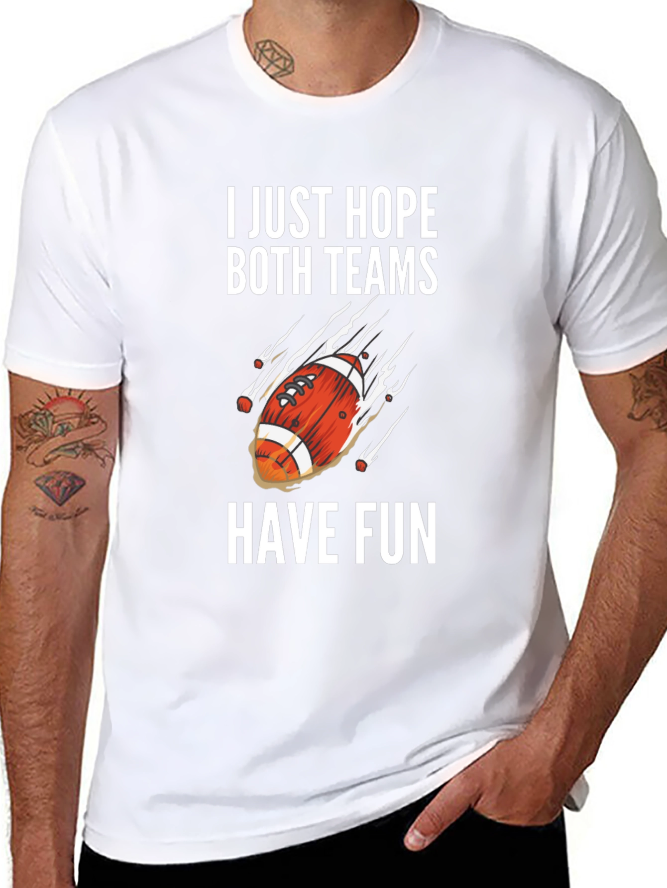 I Just Hope Both Teams Have Fun Graphic Tee