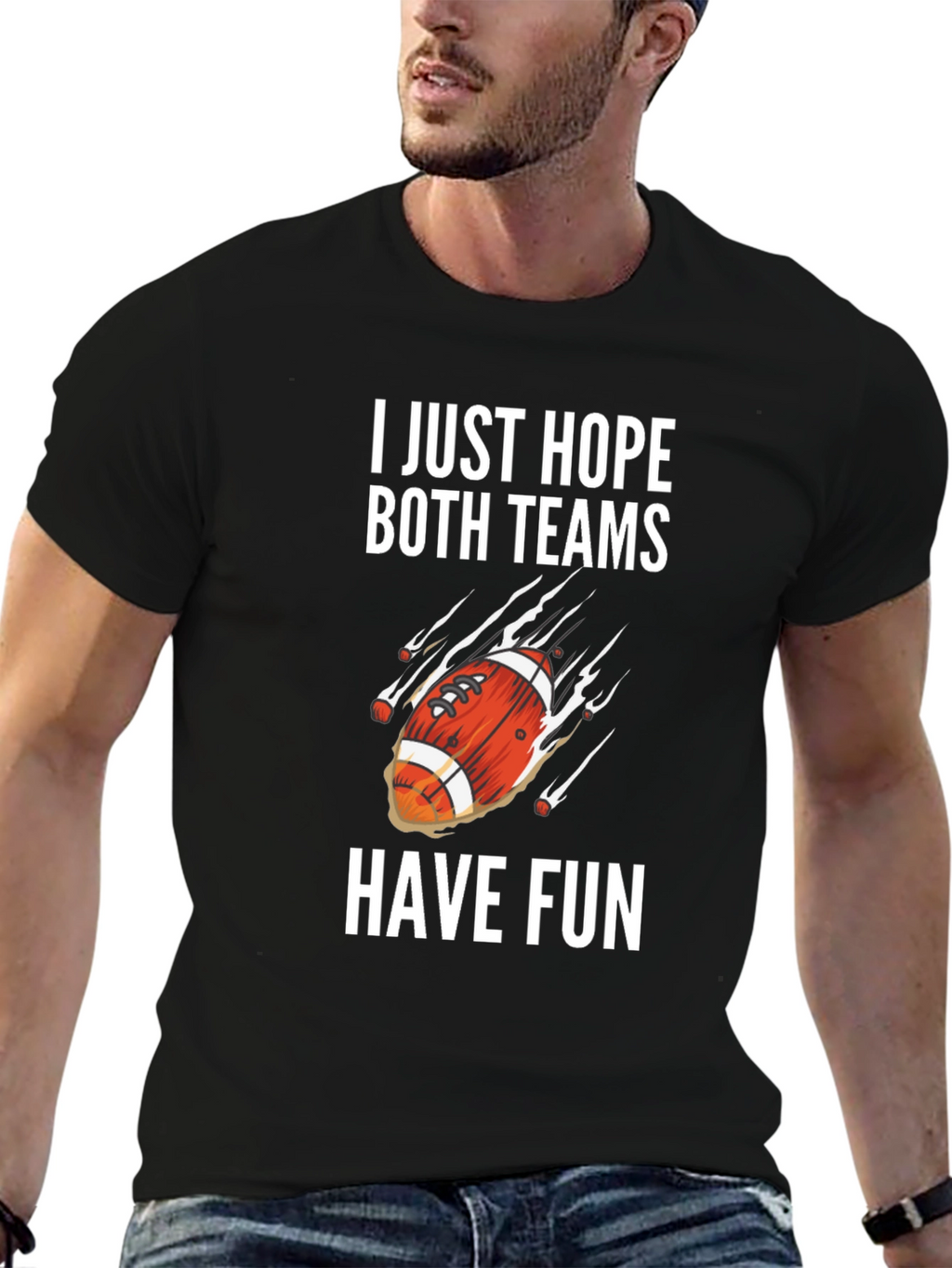 I Just Hope Both Teams Have Fun Graphic Tee