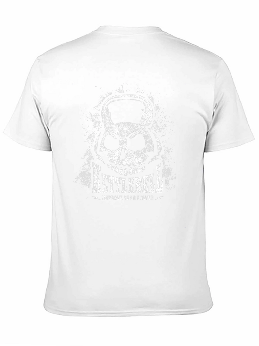 Kettlebell Skull Graphic T-Shirt - Improve Your Power