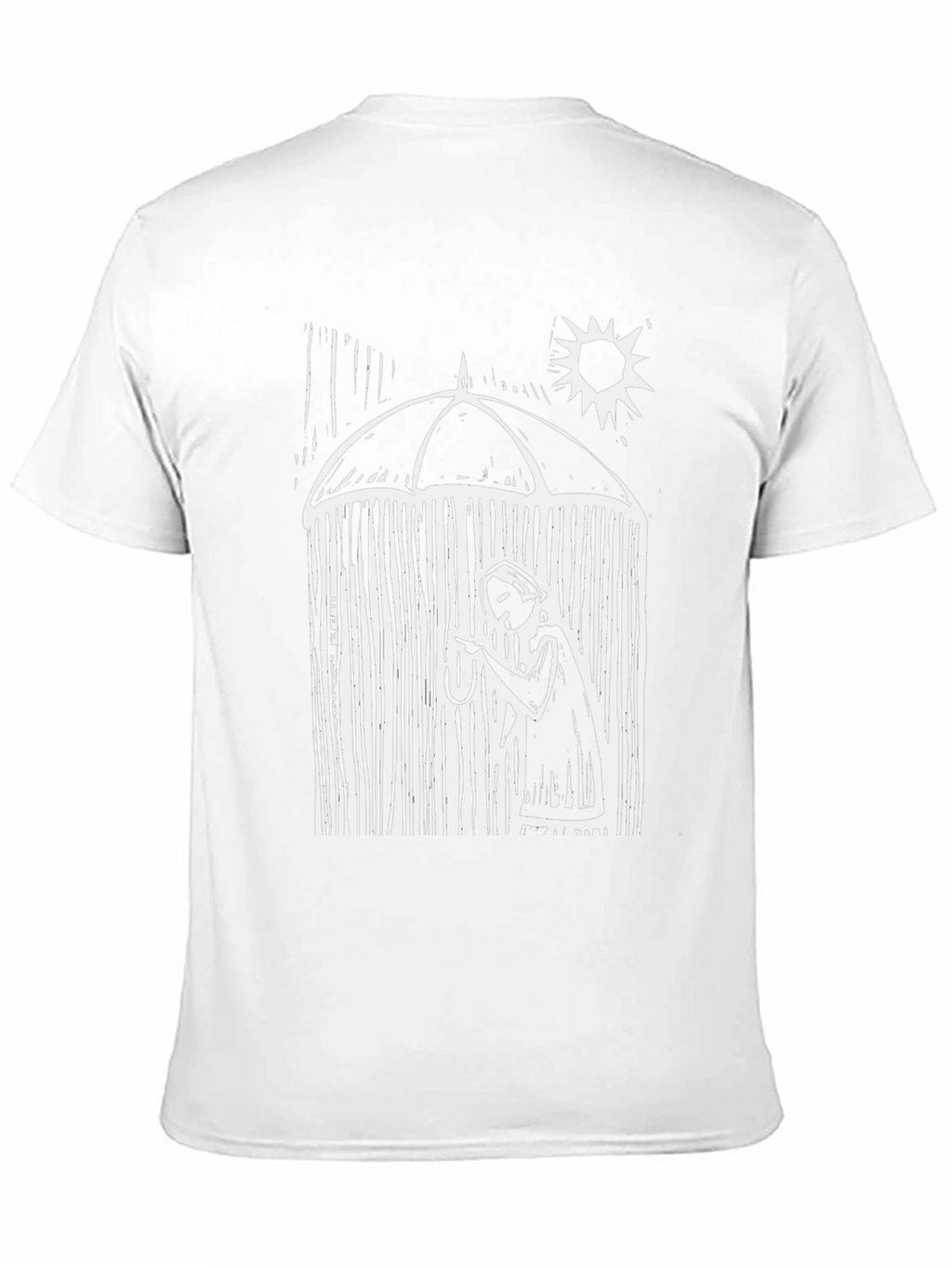Rainy Day Graphic Tee - Unique Design