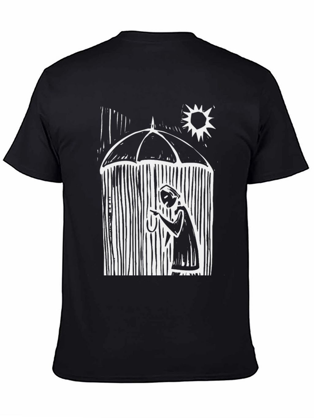 Rainy Day Graphic Tee - Unique Design