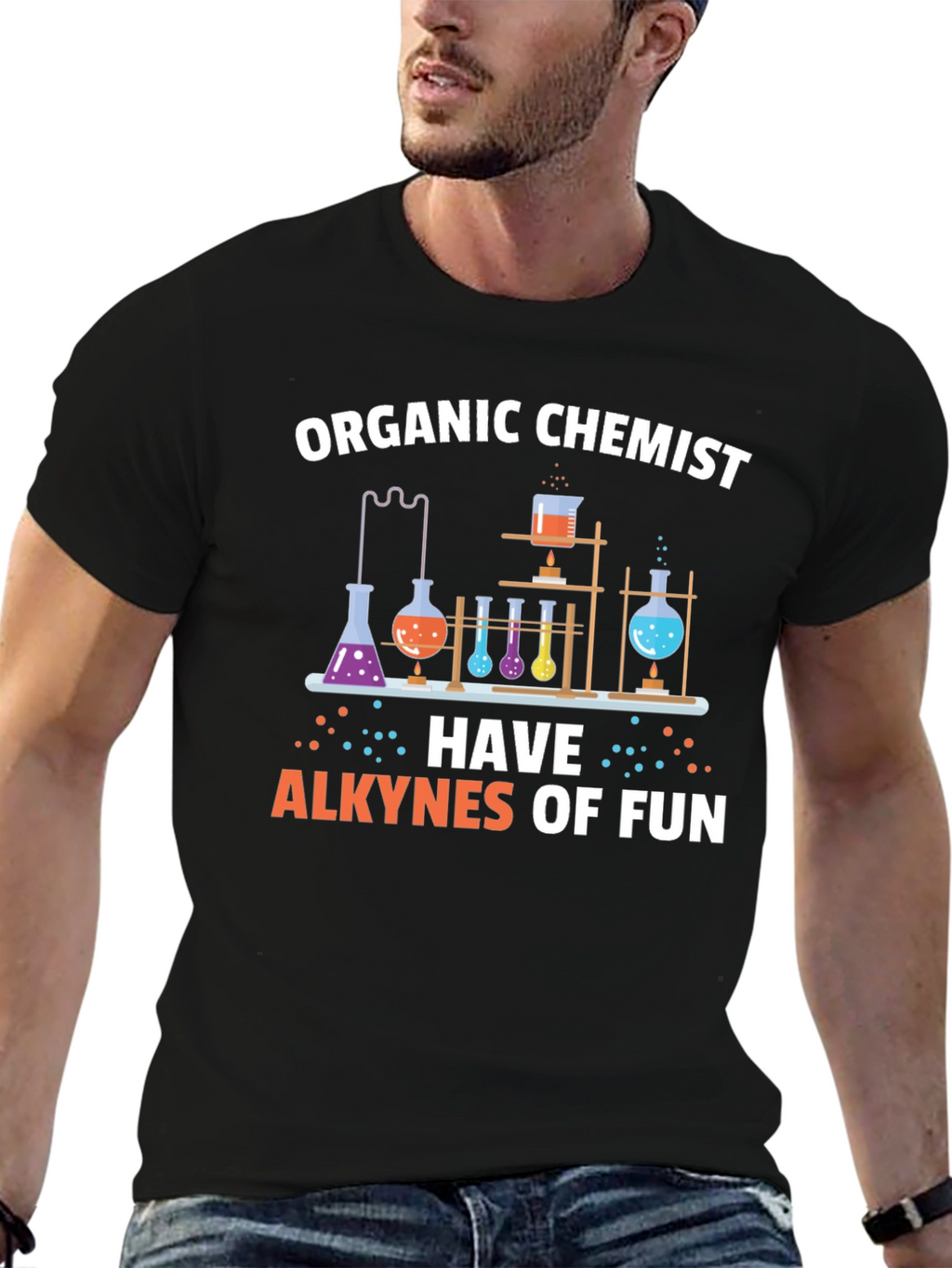 Organic Chemist Alkenes of Fun Graphic T-Shirt