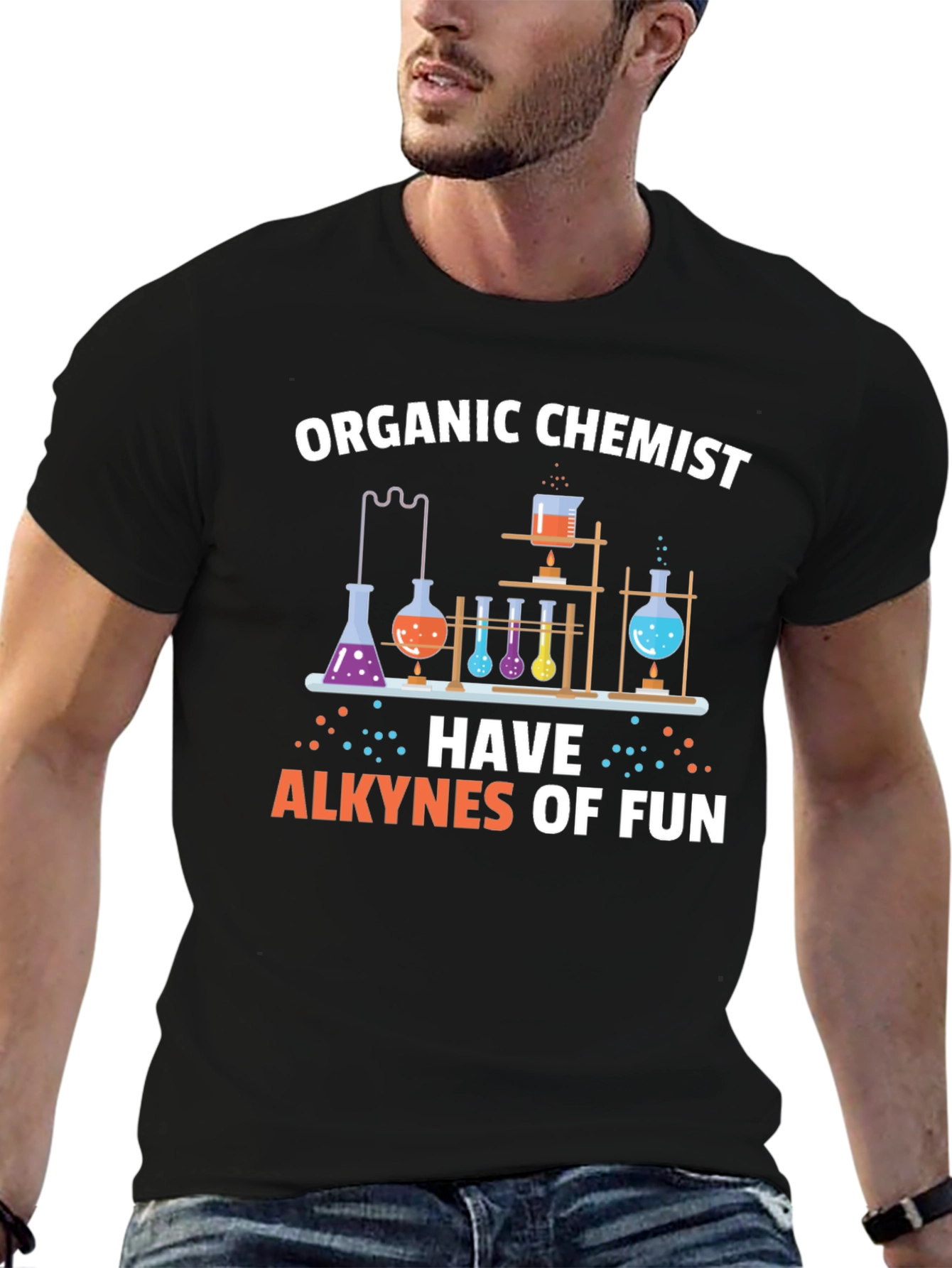 Organic Chemist Alkenes of Fun Graphic T-Shirt