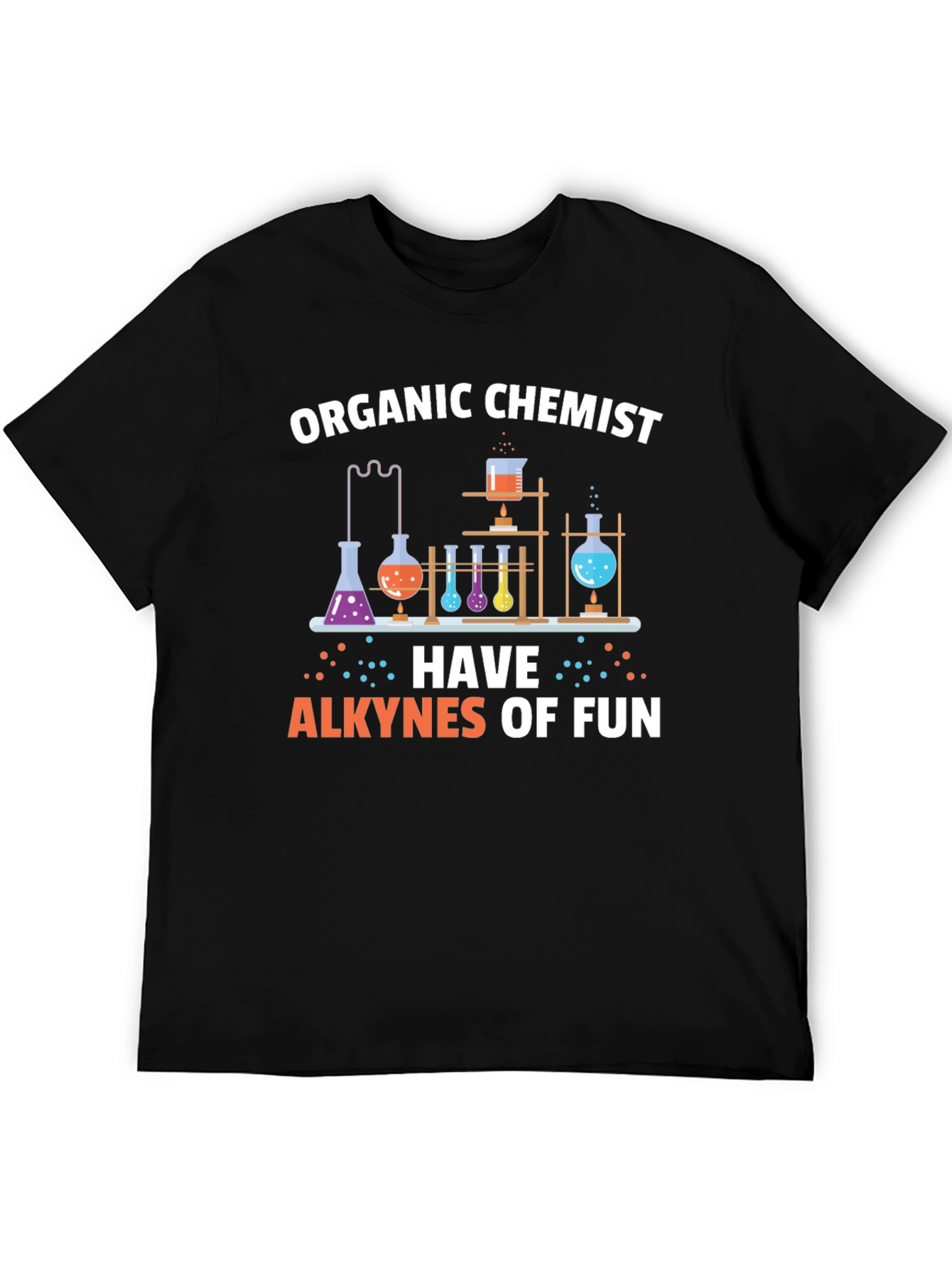 Organic Chemist Alkenes of Fun Graphic T-Shirt