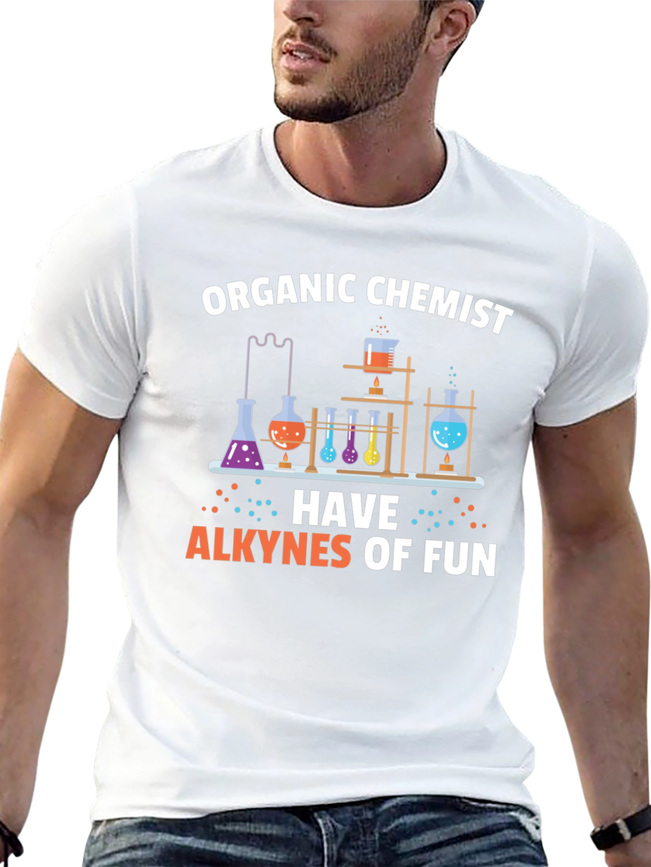 Organic Chemist Alkenes of Fun Graphic T-Shirt