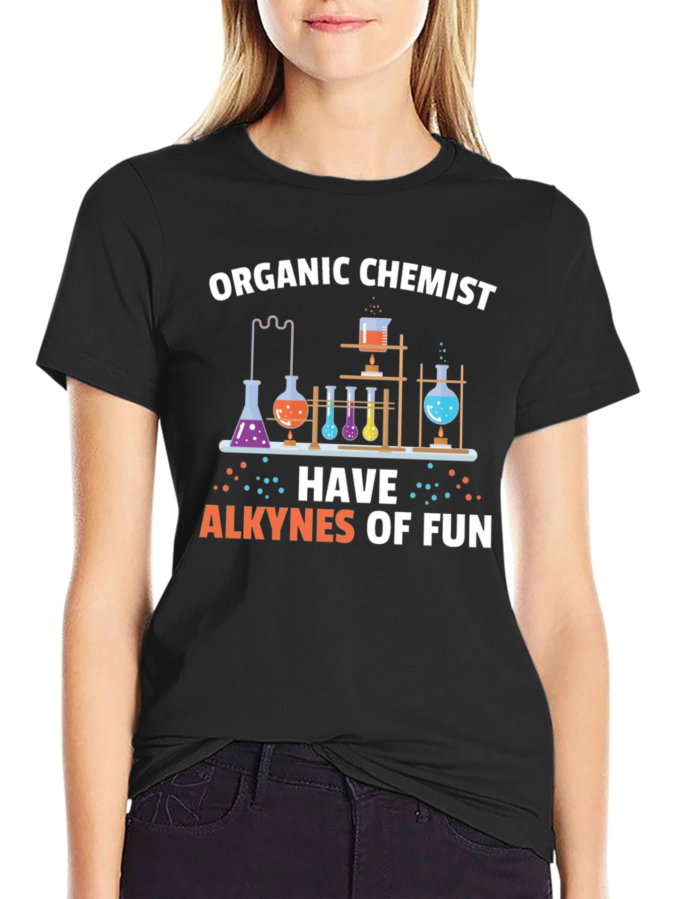 Organic Chemist Alkenes of Fun Graphic T-Shirt