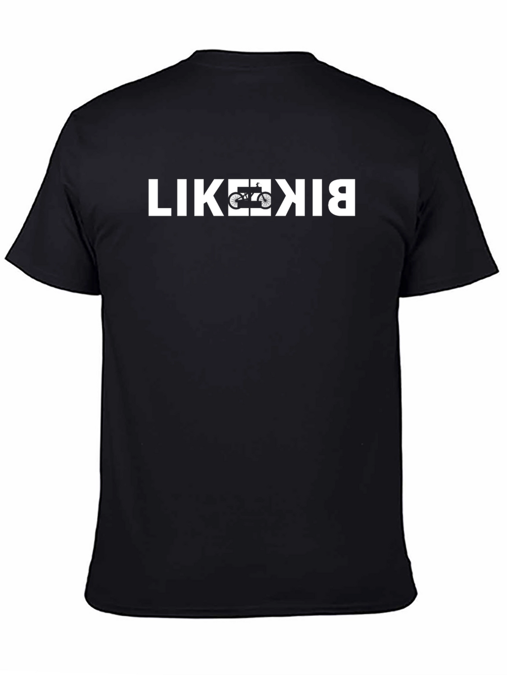 Like Bike Black Graphic Tee