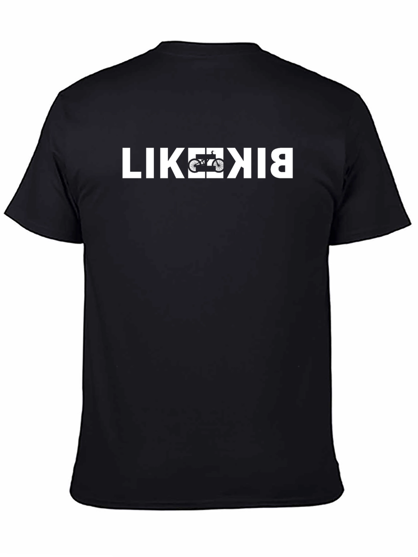 Like Bike Black Graphic Tee