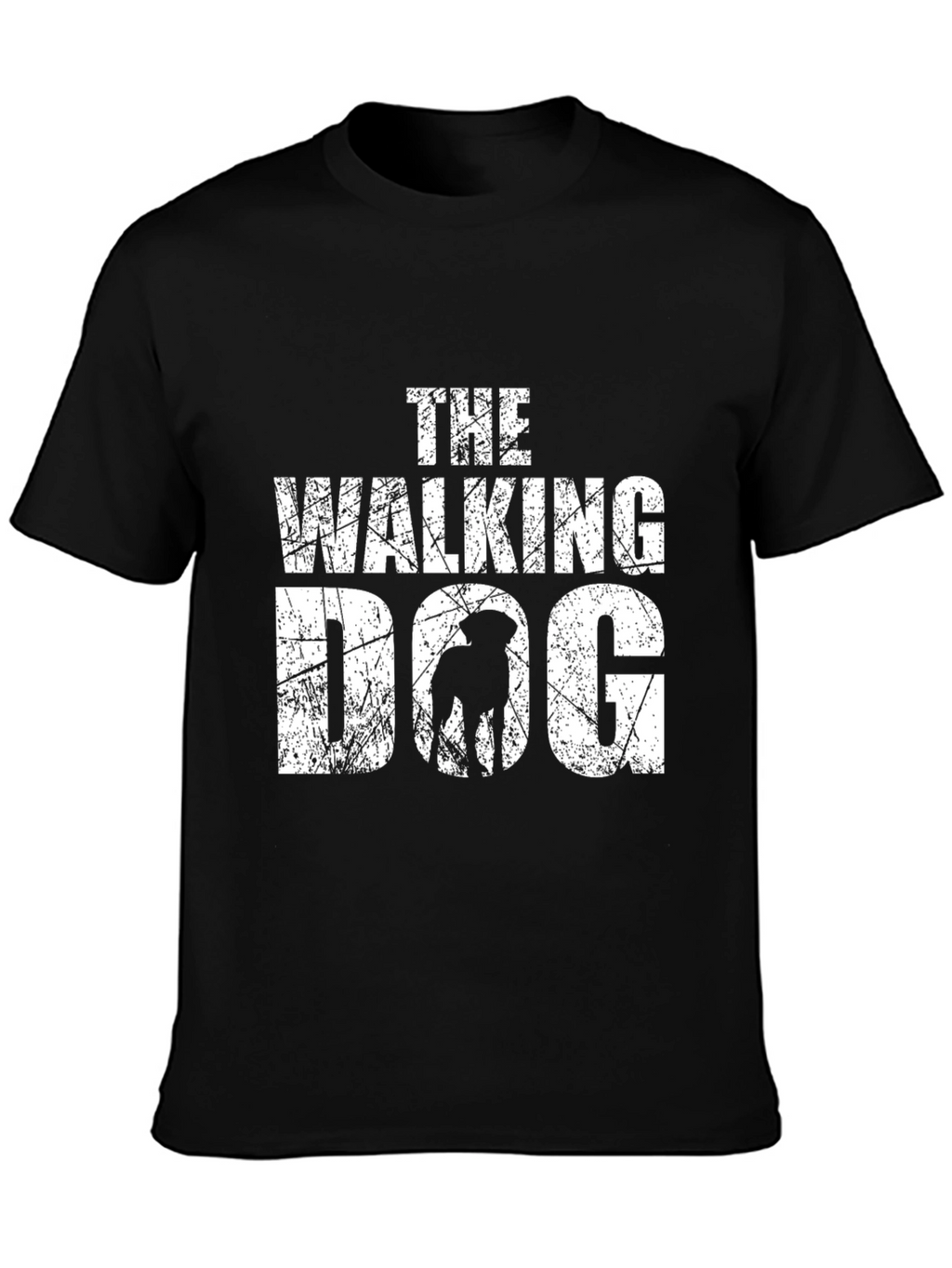 The Walking Dog T-Shirt - Black Graphic Tee