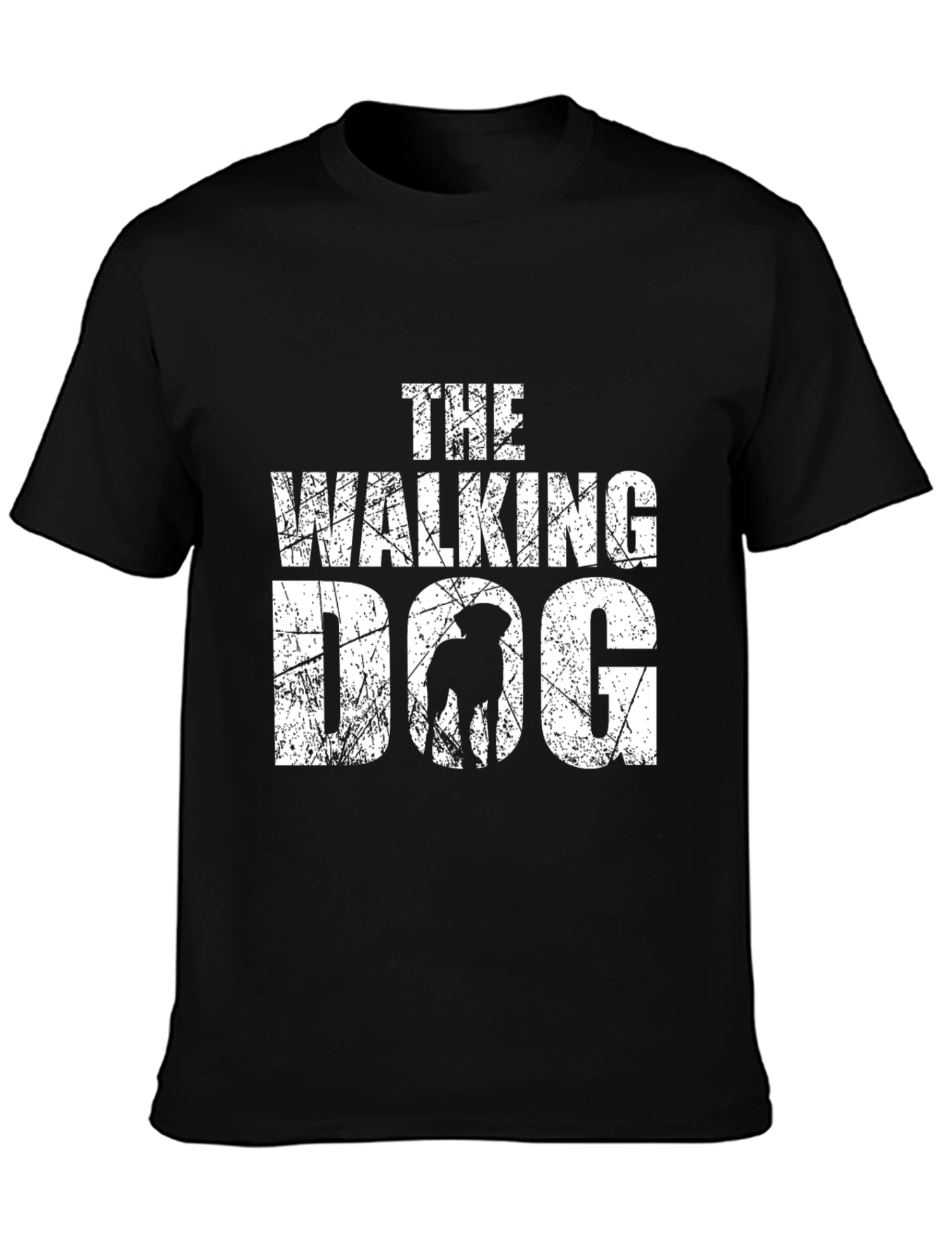 The Walking Dog T-Shirt - Black Graphic Tee