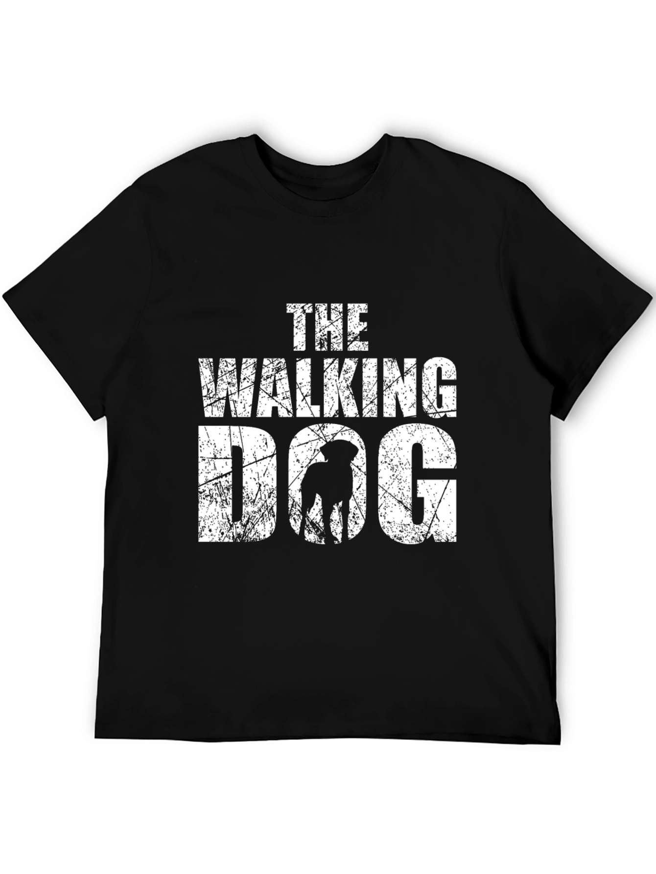 The Walking Dog T-Shirt - Black Graphic Tee